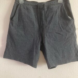 Eddie Bauer Charcoal Flat Front men’s Lounge Shorts M